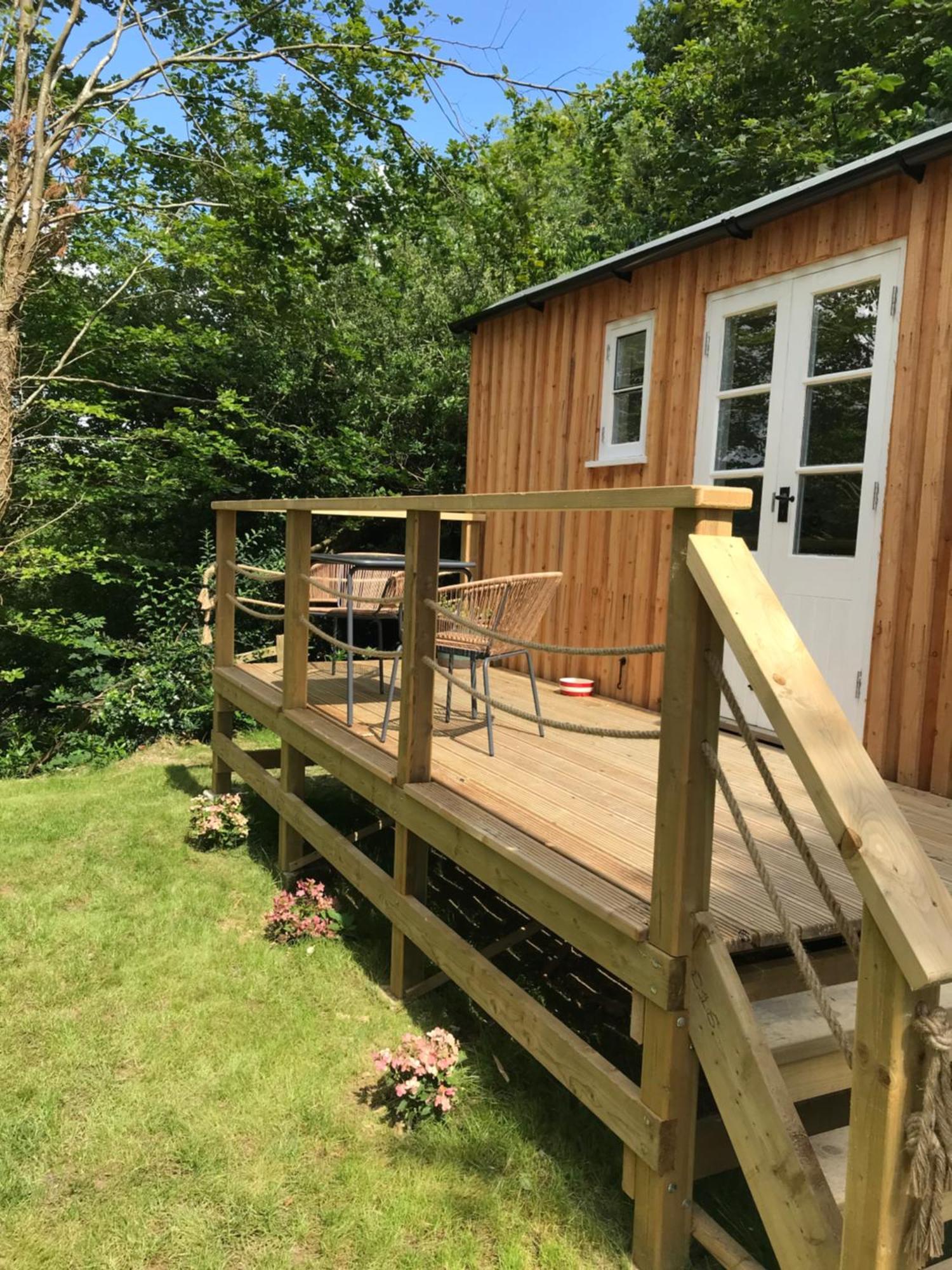 Shepherd'S Hut At Rosewood House Liskeard Exterior photo